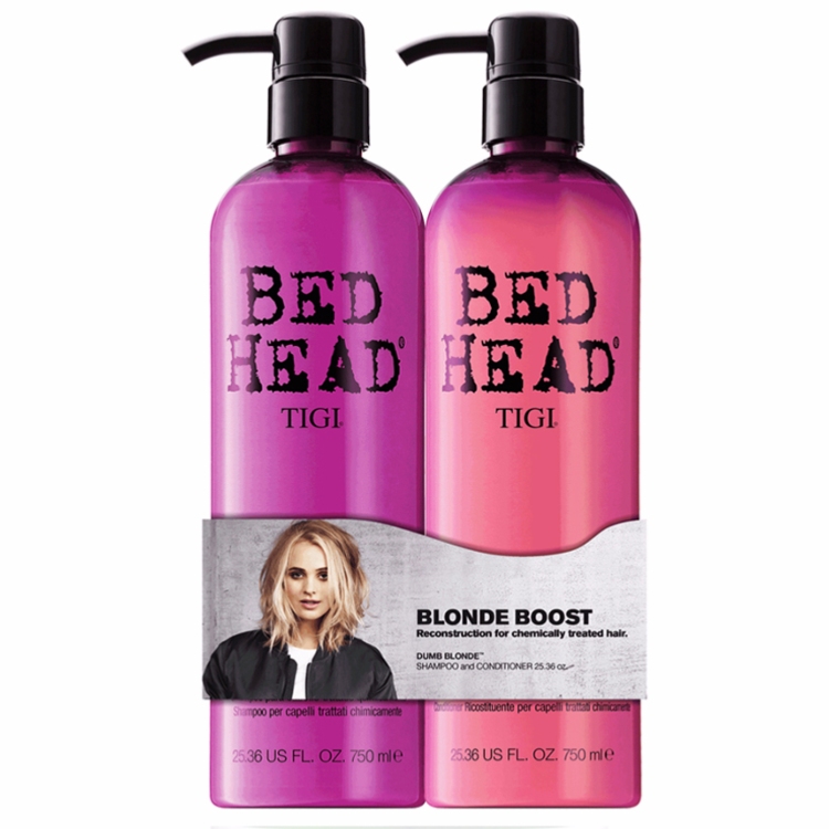 Duo Dumb Blonde Conditioner Shampoing Tigi Bed Head Ml