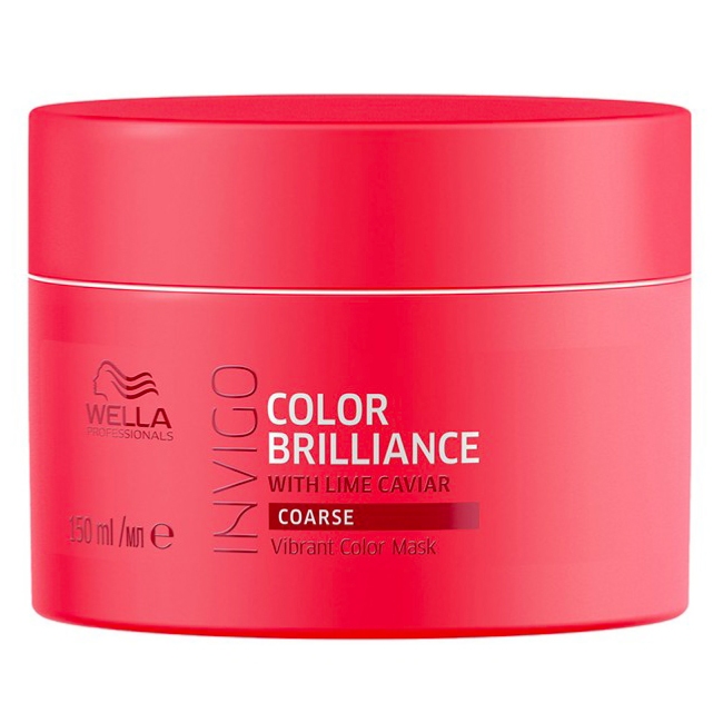 Masque Color Brilliance Invigo Cheveux pais Wella 150 ML