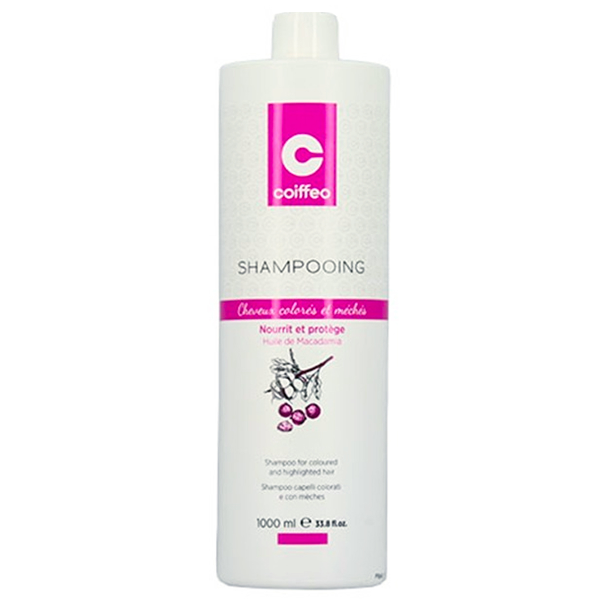 Shampoing Coiffeo Cheveux Colors 1 Litre