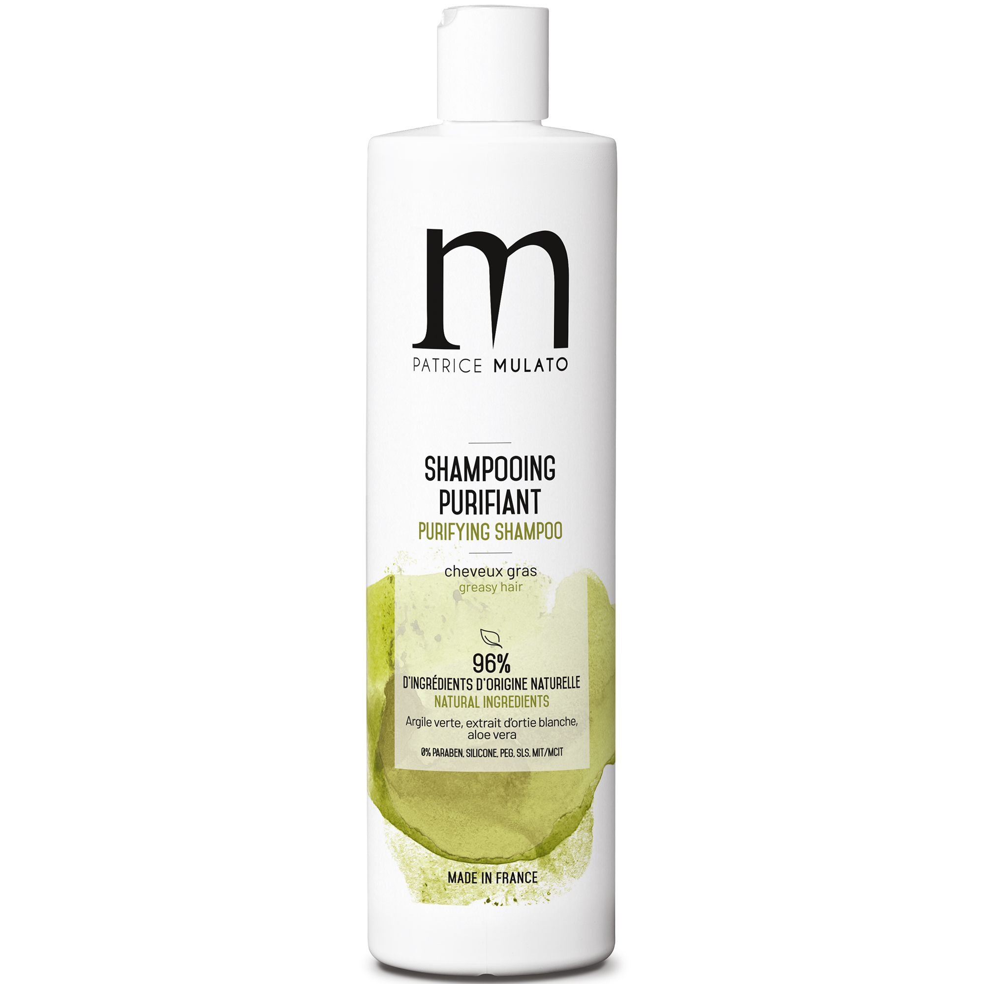 Shampoing Purifiant Cheveux Gras  L'Argile Mulato 500 ML