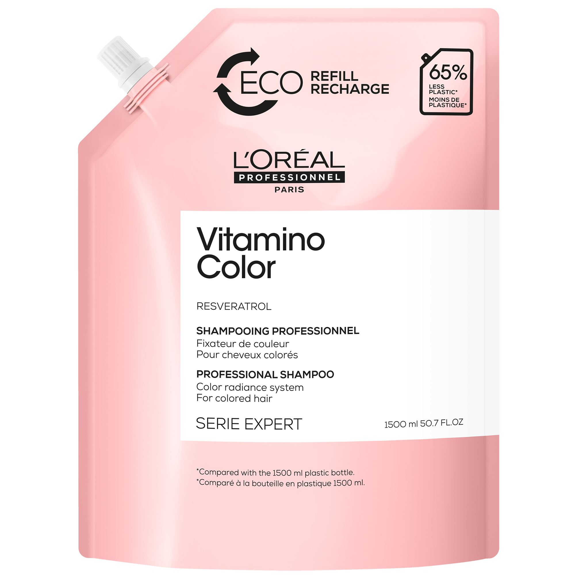 co-Recharge Shampoing Vitamino Color L'Oral Pro 1500 ML
