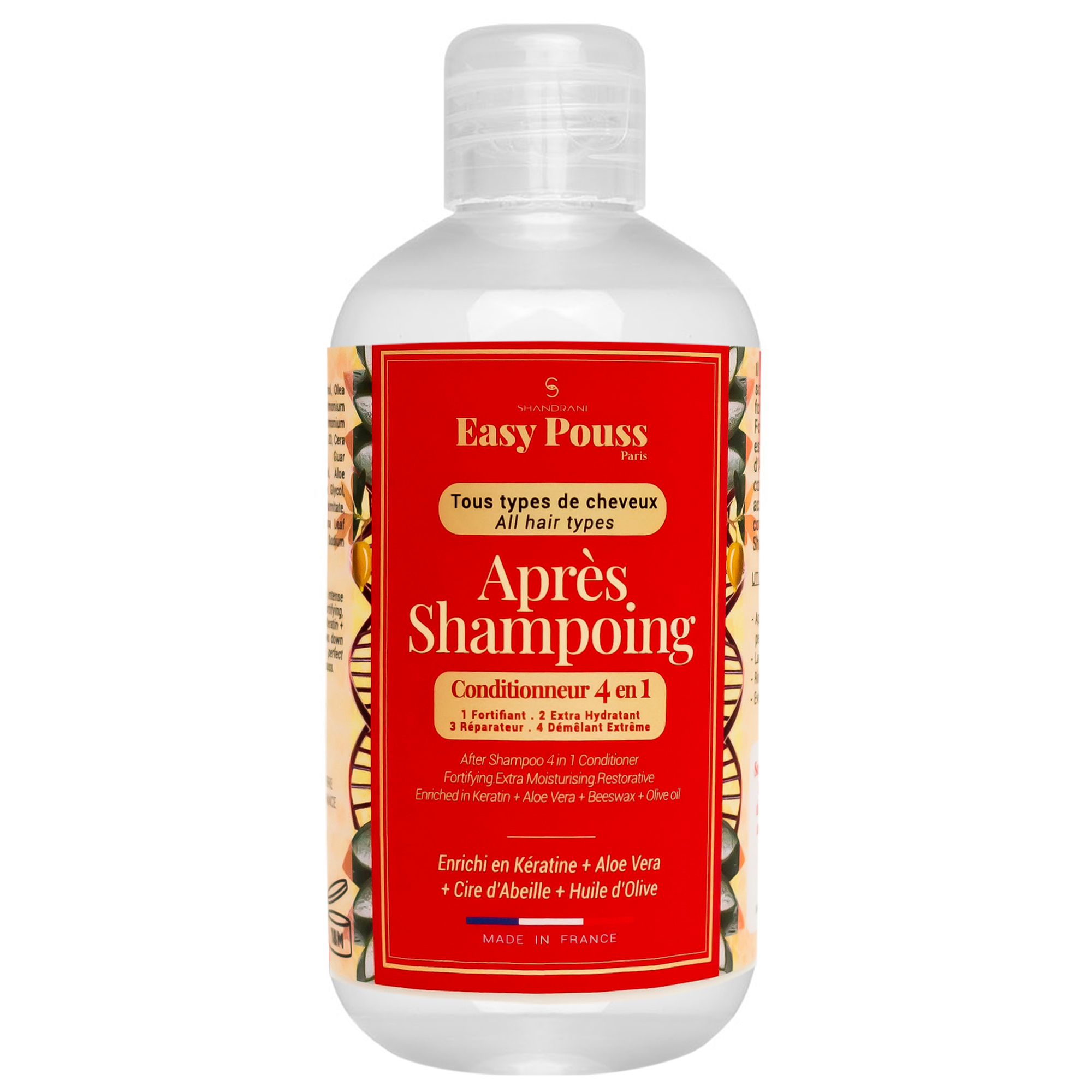 Aprs-Shampoing Conditioner 4 en 1 Easy Pouss 250 ML