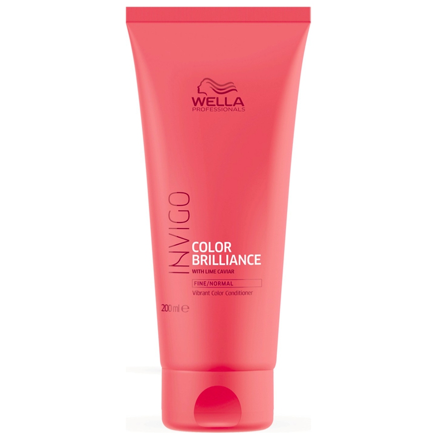 Conditioner Color Brilliance Invigo Cheveux Fins à normaux Wella 200 ML