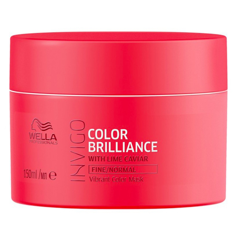 Masque Color Brilliance Invigo Cheveux Fins Wella 150 ML