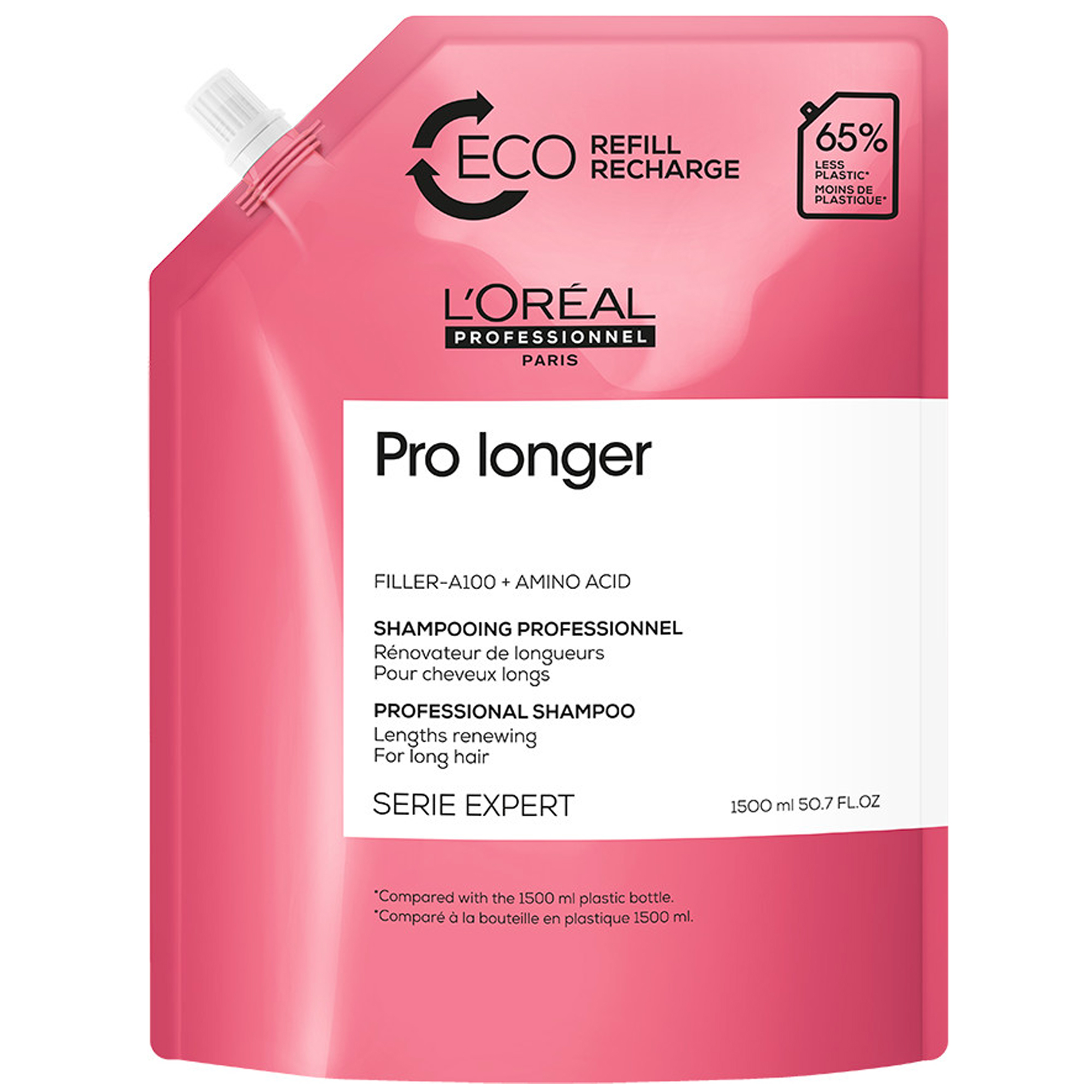 co-Recharge Shampoing Pro Longer L'Oral Professionnel 1500 ML
