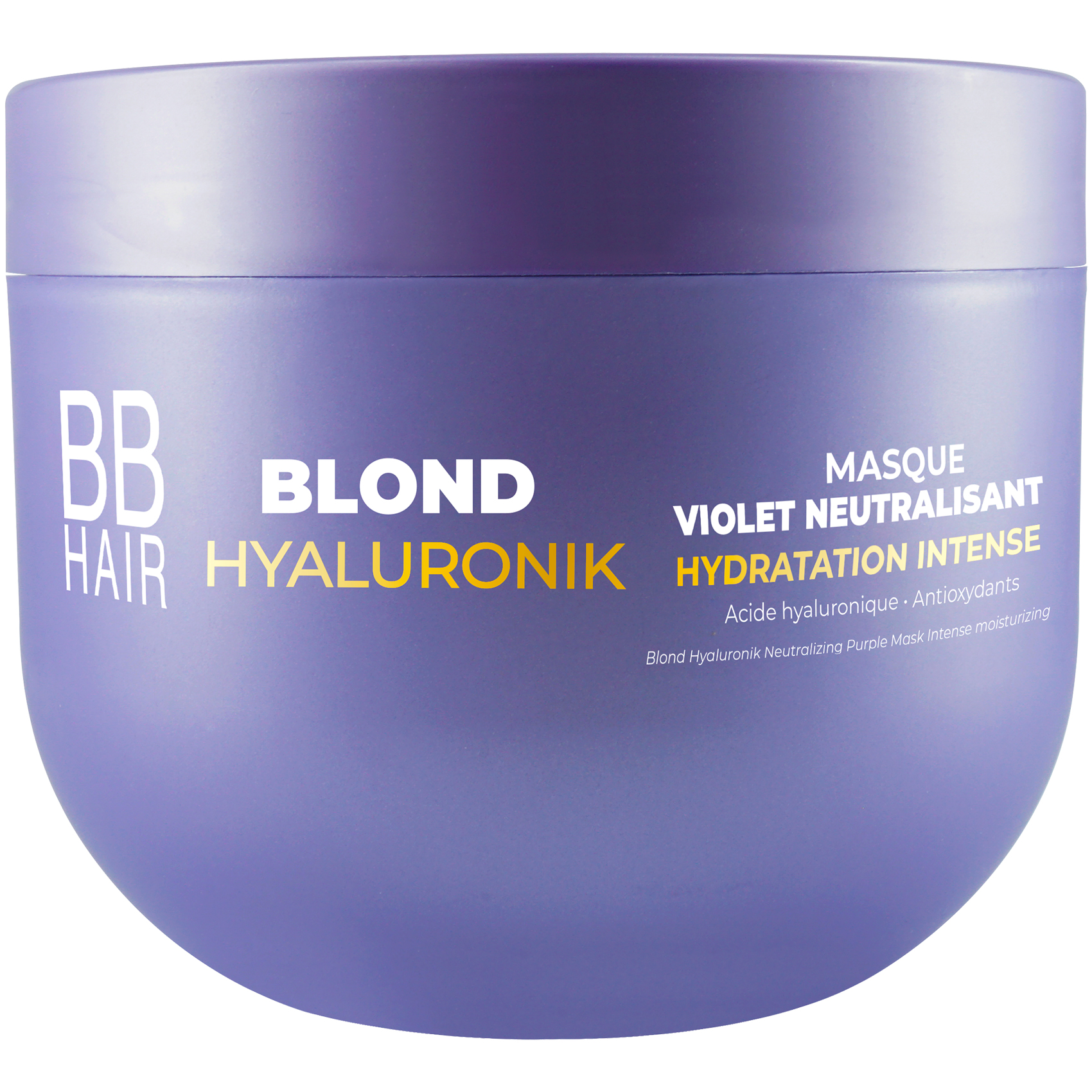 Masque Violet Neutralisant Blond Hyaluronik BBHair Generik 500 ML