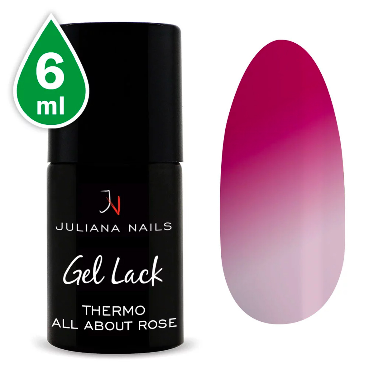 Vernis Semi-Permanent Juliana Nails Thermo All About Rose 6 ML