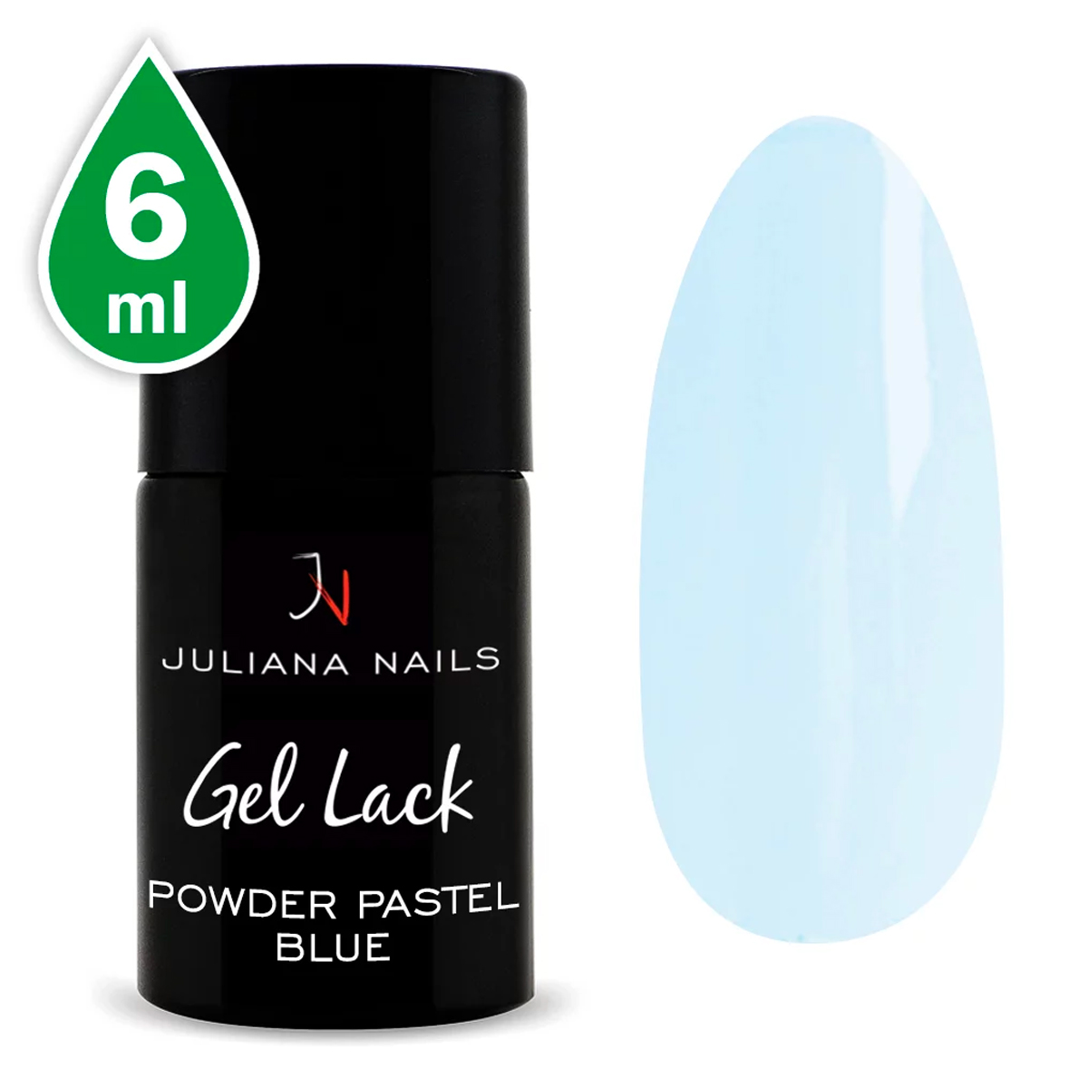 Vernis Semi-Permanent Juliana Nails Powder Pastel Blue 6 ML