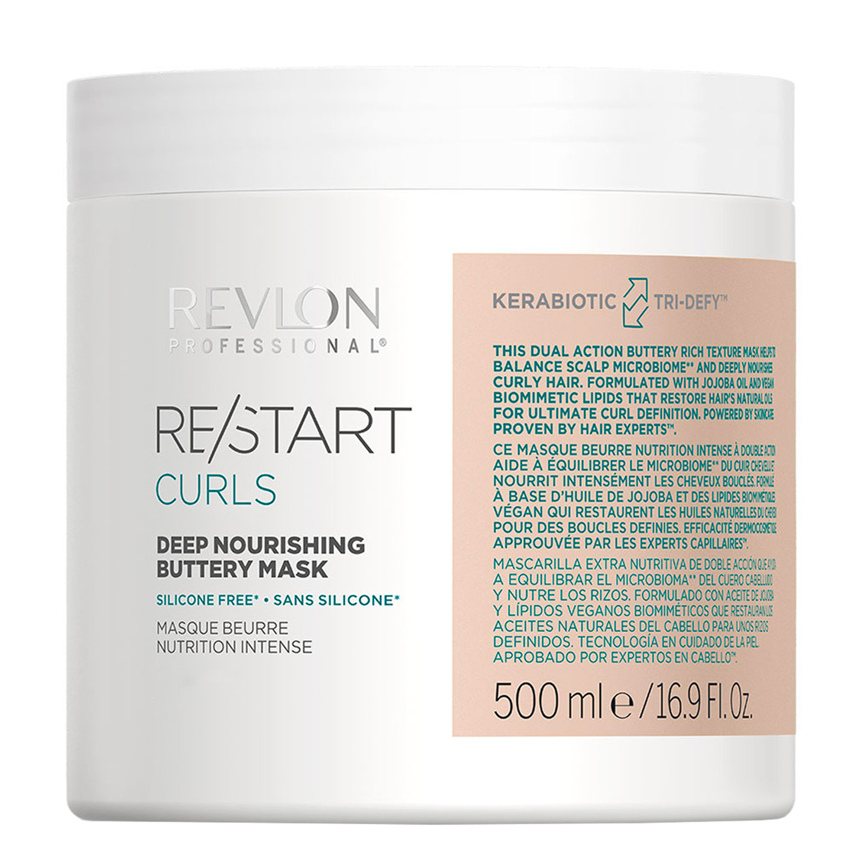 Masque Nutrition Intense Curls Re/Start Revlon 500 ML